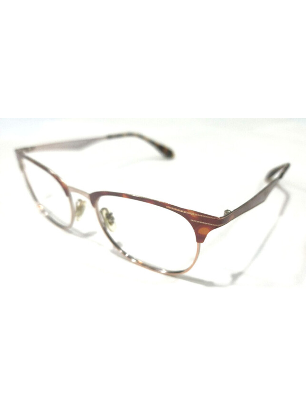 Ray Ban RB6346 2971 Tortoise Metal Silver Eyeglasses Frame 52-19 145